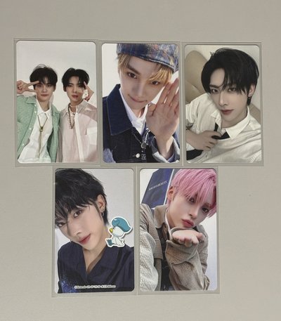 ZB1日專專卡、幸運卡