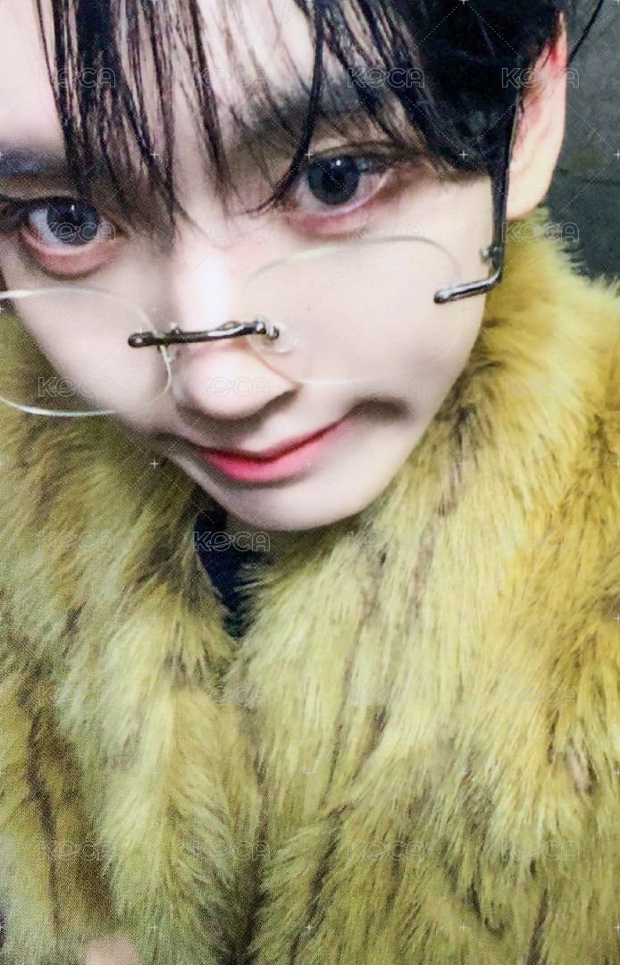 迷五 am 特典卡 無框眼鏡ver. 正面