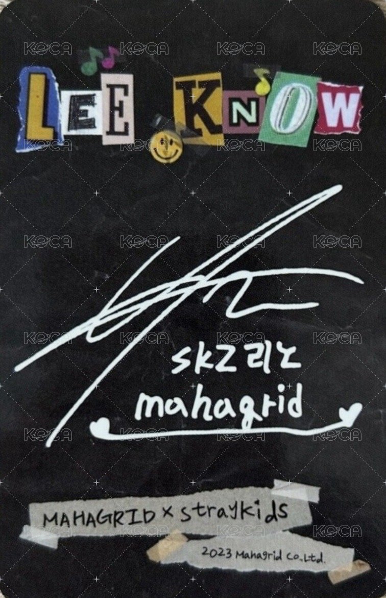 MAHAGRID 4.0 代言卡  背面