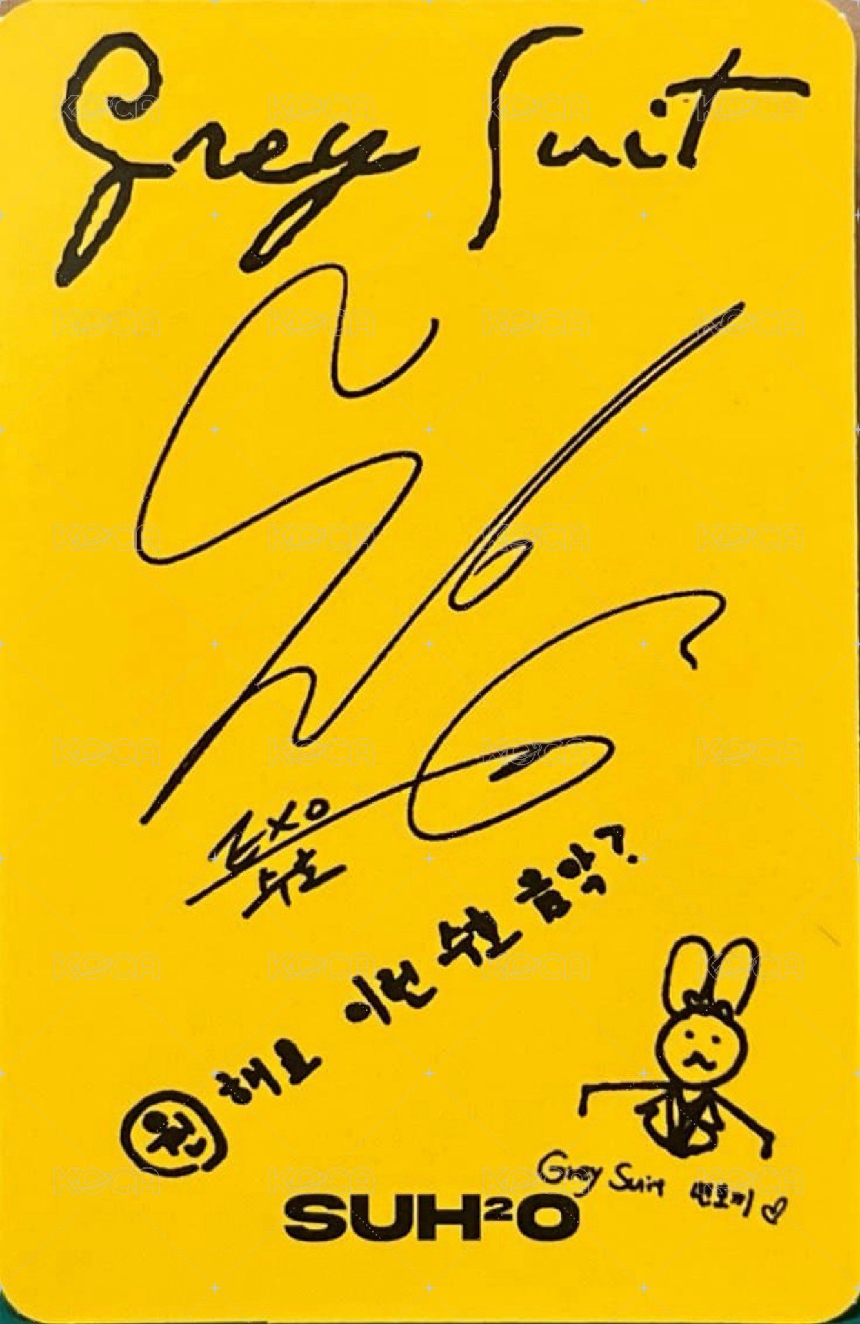 Grey Suit 專輯卡  背面