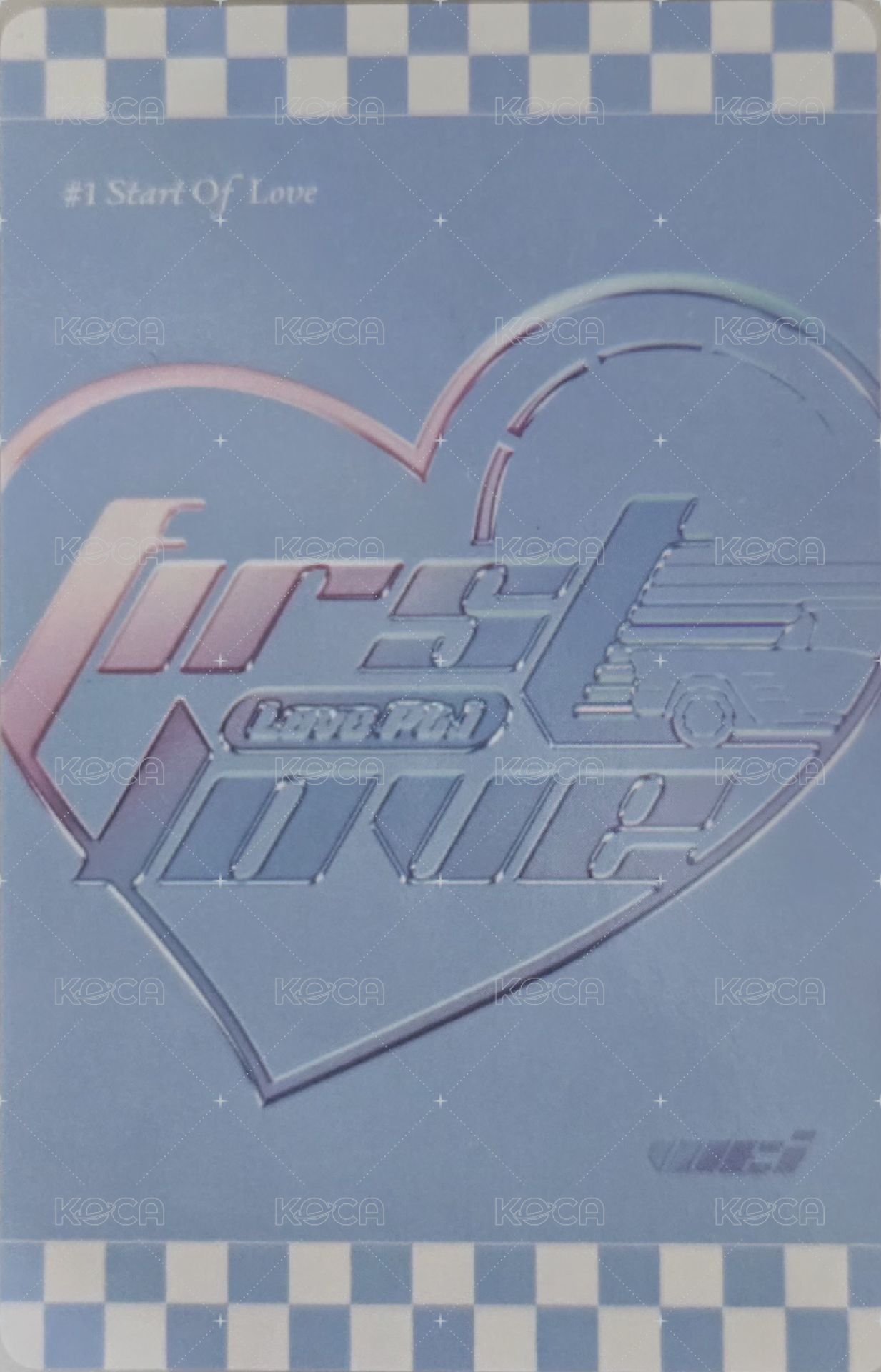 迷你四輯 專輯卡  背面