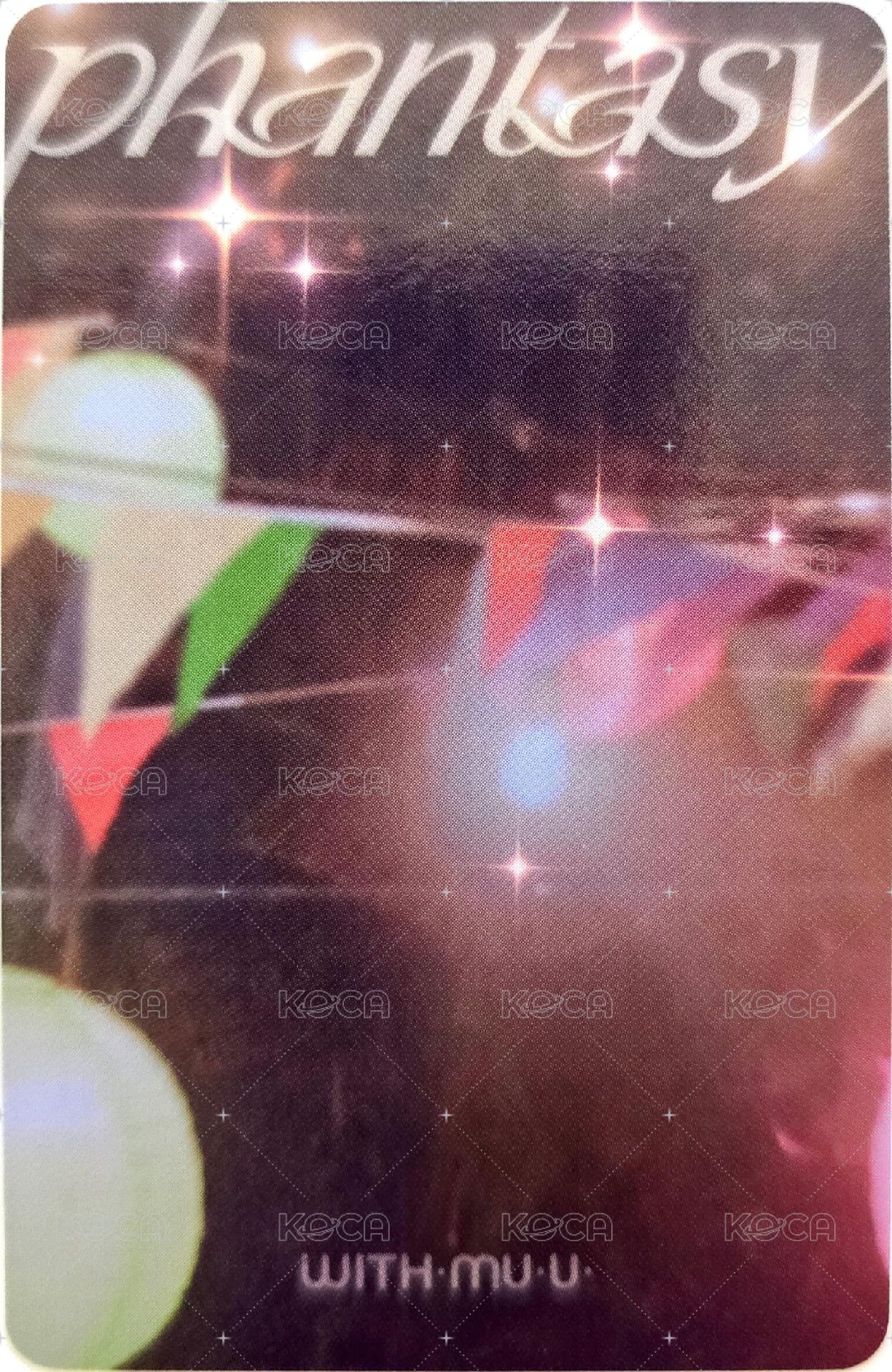 PHANTASY Pt.1 Christmas In August wm 2.0 簽售卡  背面