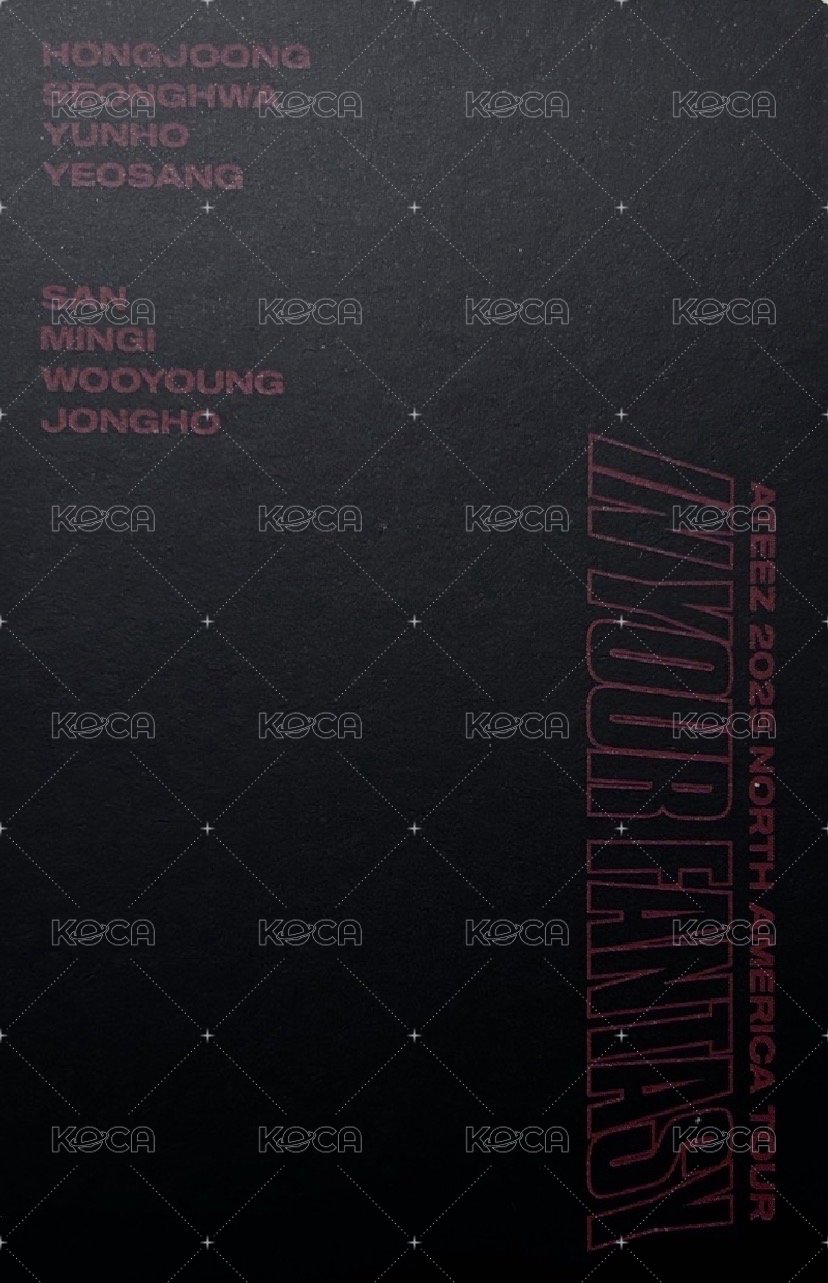 IN YOUR FANTASY 滿額卡 美巡50滿額 背面