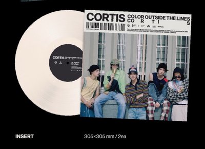 黑膠 Cortis 迷一 EP 白膠 美通 在途 全新 未拆封