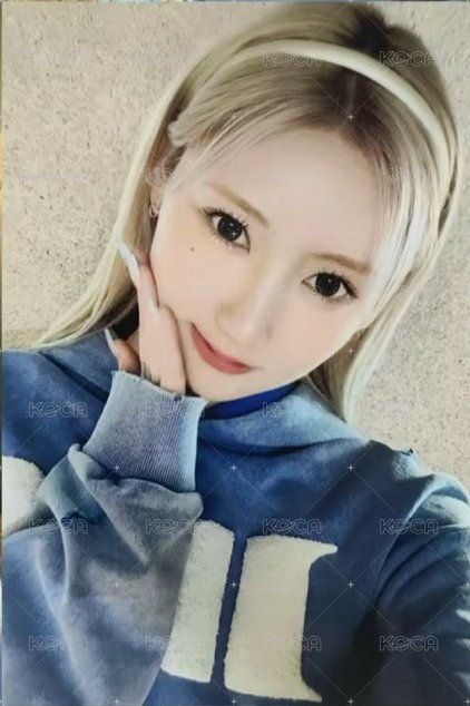 一週年寫真書 京東 特典卡  正面