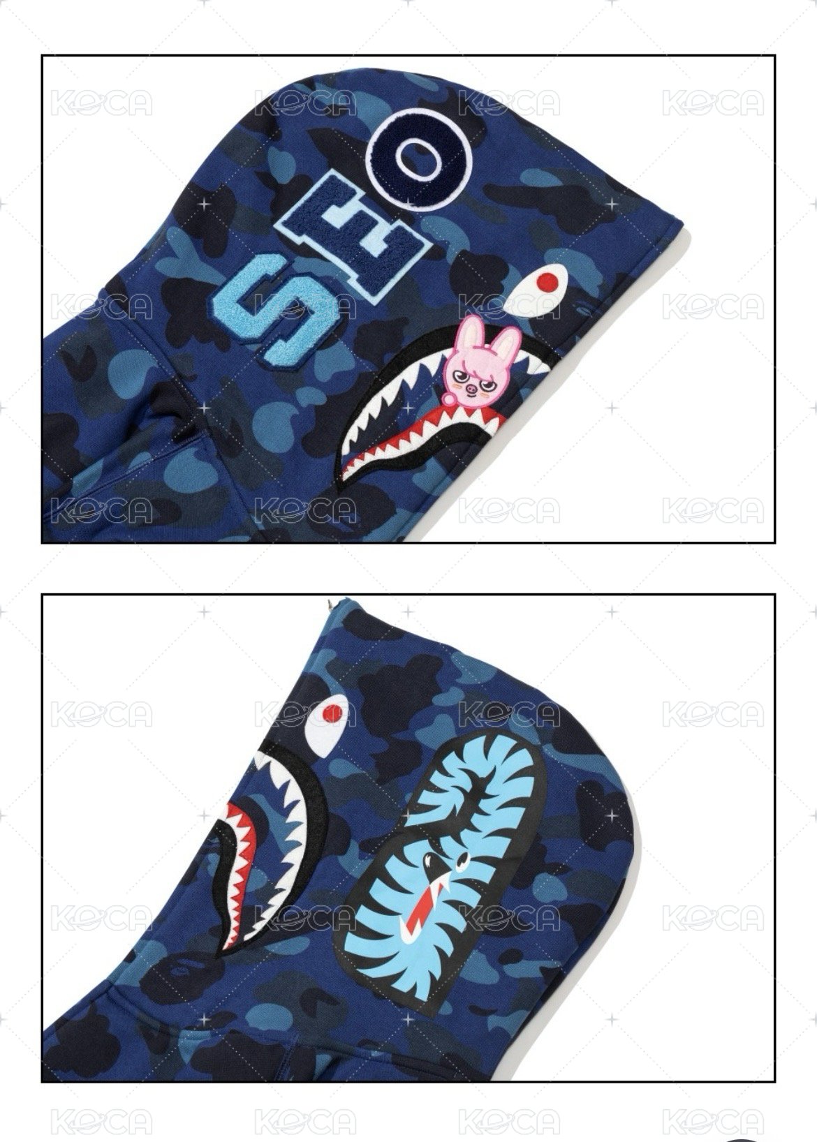 SHARK FULL ZIP HOODIE