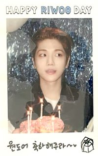 24 生日 wvs 周邊卡 拍立得 2 蛋糕