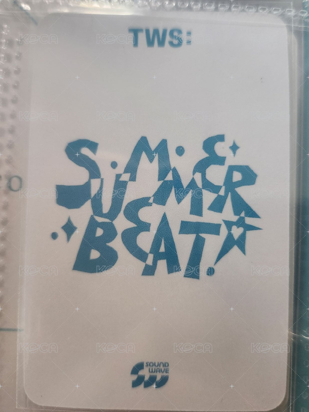 SUMMER BEAT! sw 幸運卡  背面