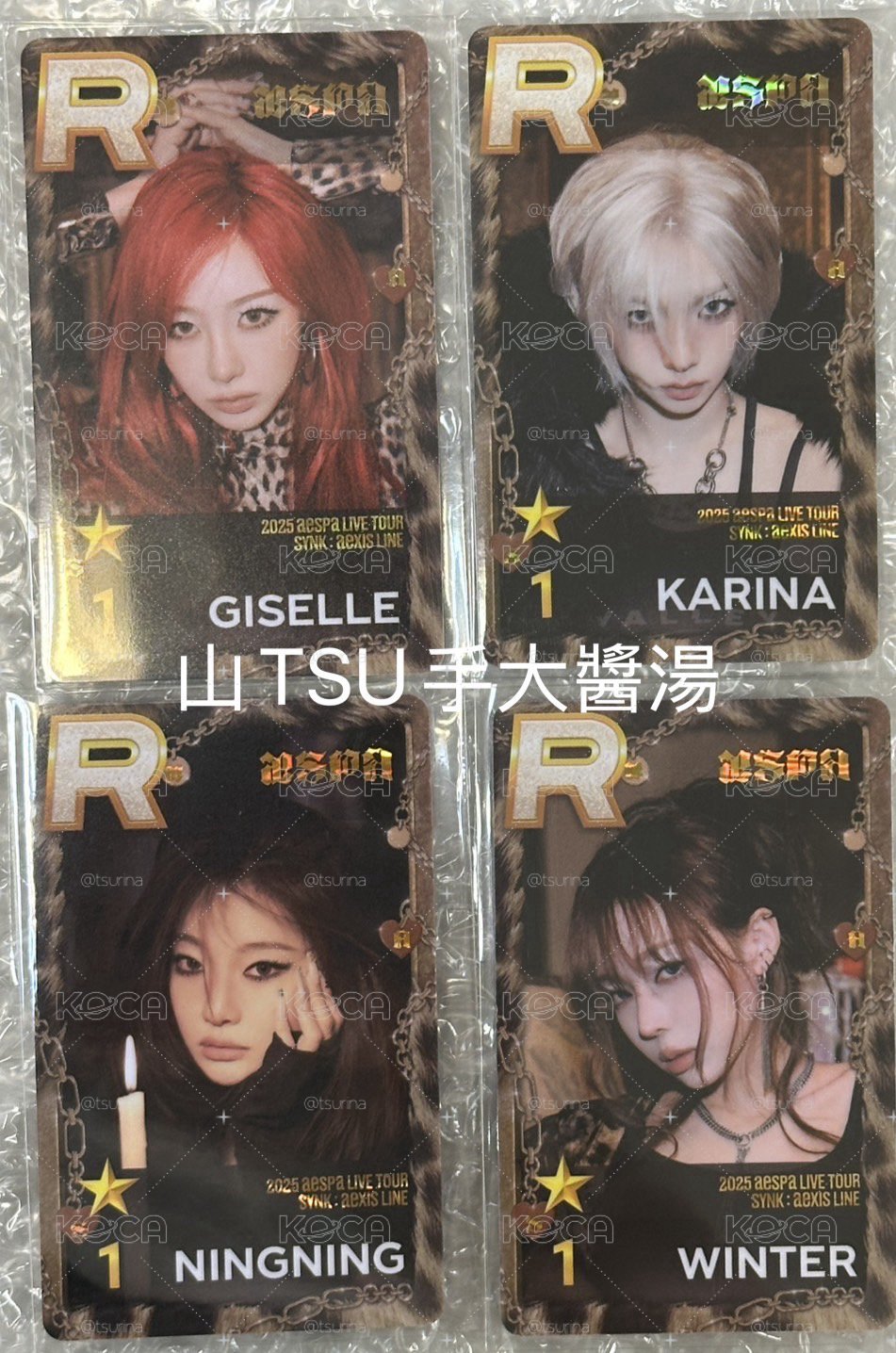 Dirty Work 遊戲卡 2025首爾演唱會限定