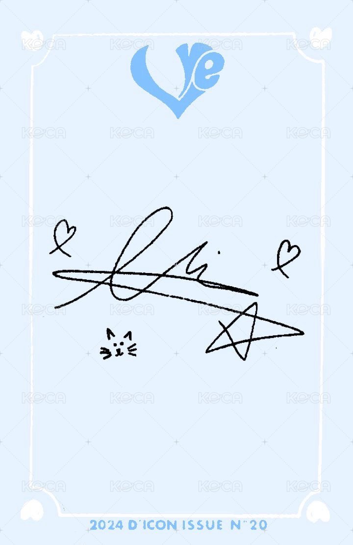 DICON 雜誌卡 A ver. 背面