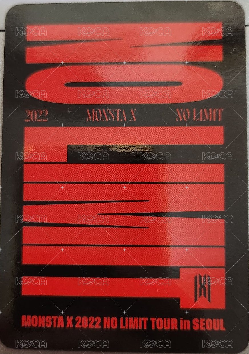 2022巡演首爾場 周邊卡 隨機卡包 背面