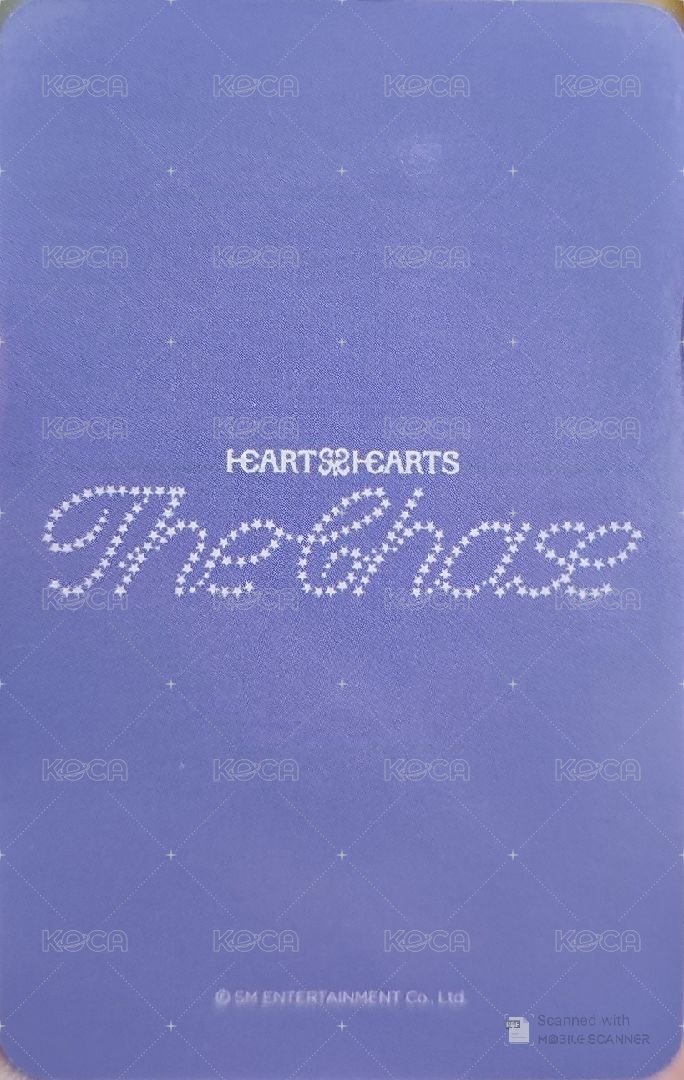 單一 wm 幸運卡  背面