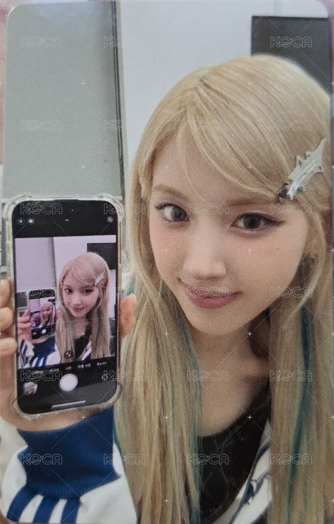 STICK OUT jyp 簽售卡 2.0 對鏡友 正面