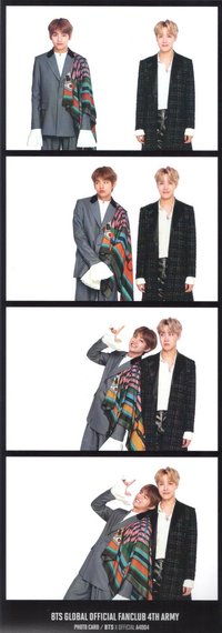 ARMY 會員禮卡 四期 四格卡