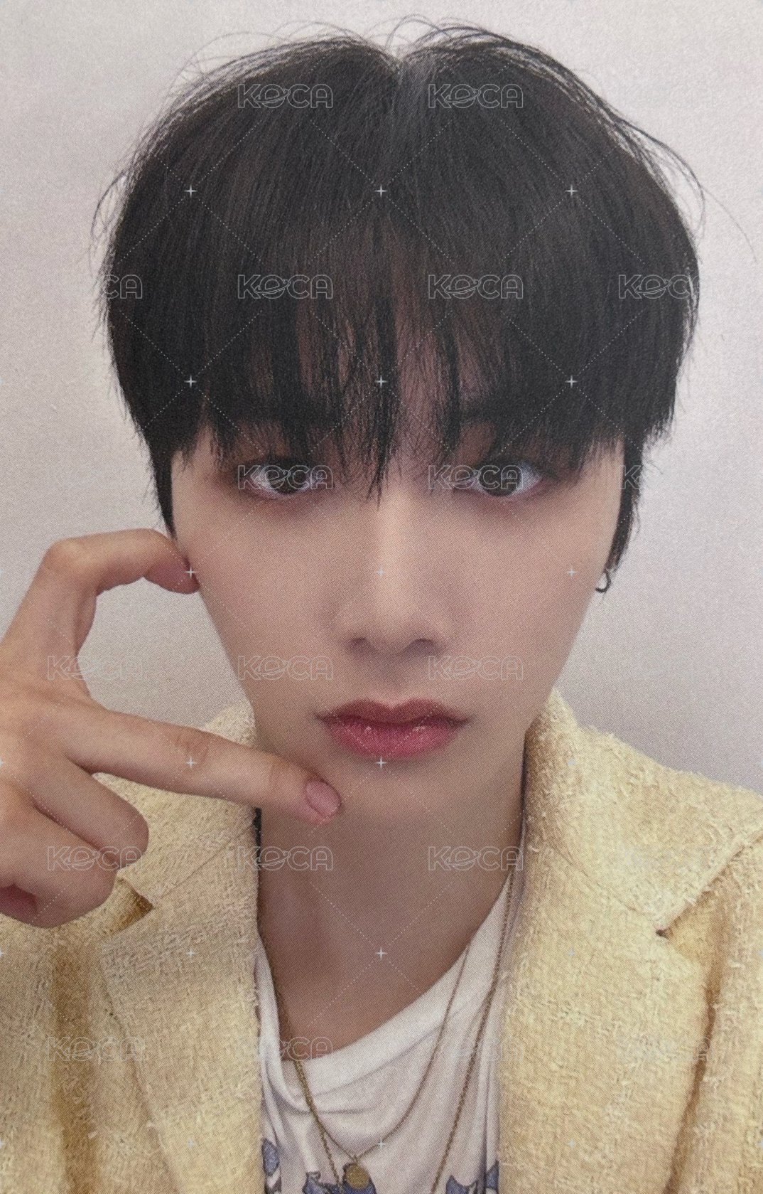 WHY.. 日咖 抽選卡  正面