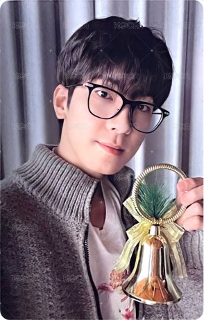 MINI9 yzy F 簽售卡 聖誕中文卡背 正面