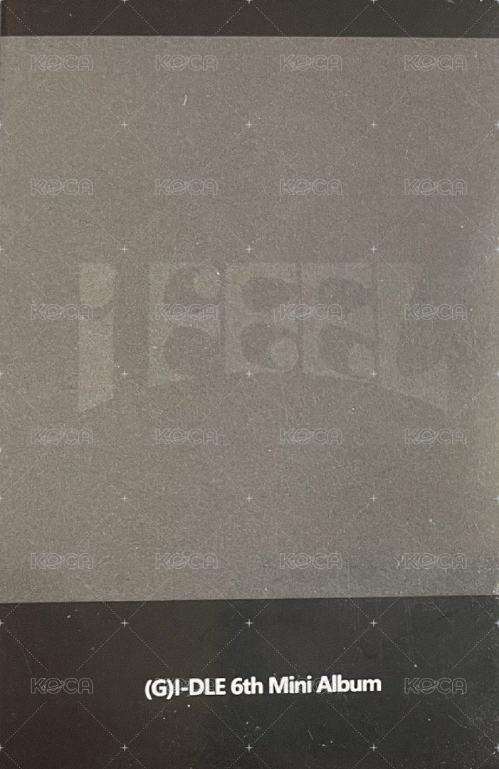 I feel kms 特典卡 6.0-刷 背面