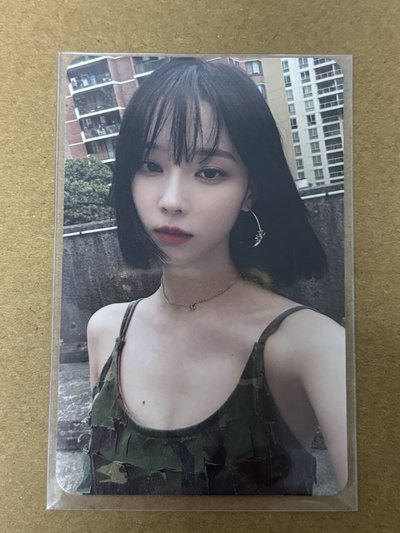 aespa Winter 冬冬 MY WORLD 專輯卡 tabloid ver.冬