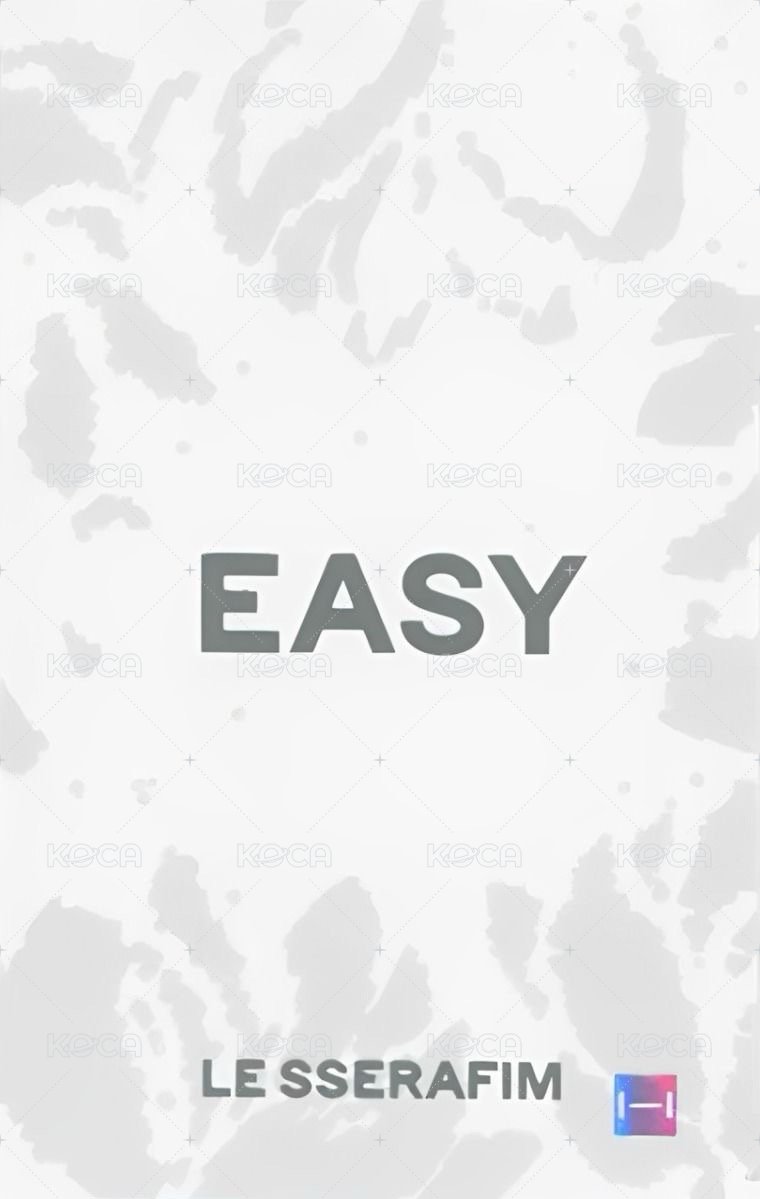 EASY bdm 幸運卡  背面