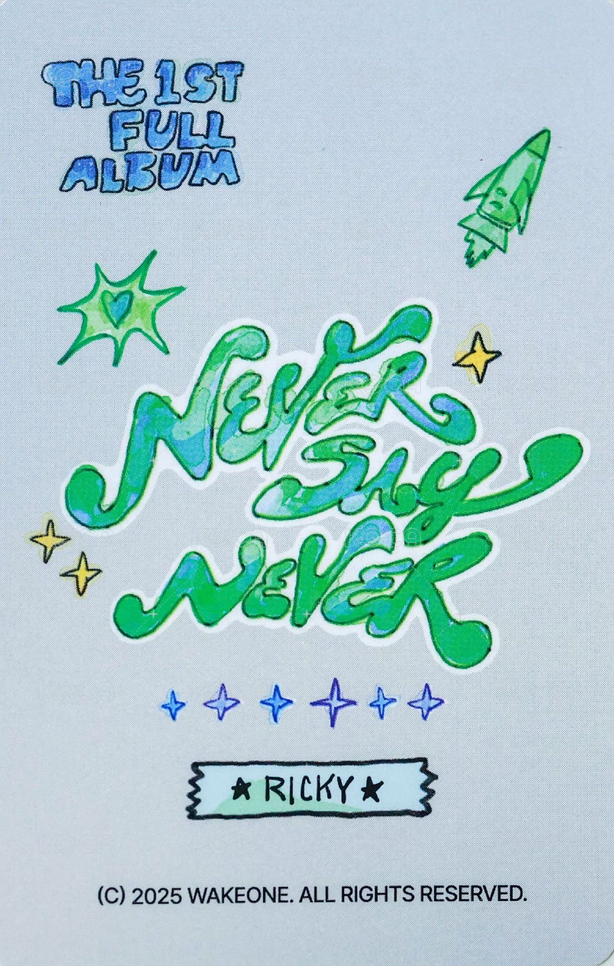 正1MD 周邊卡 PVC包卡 背面