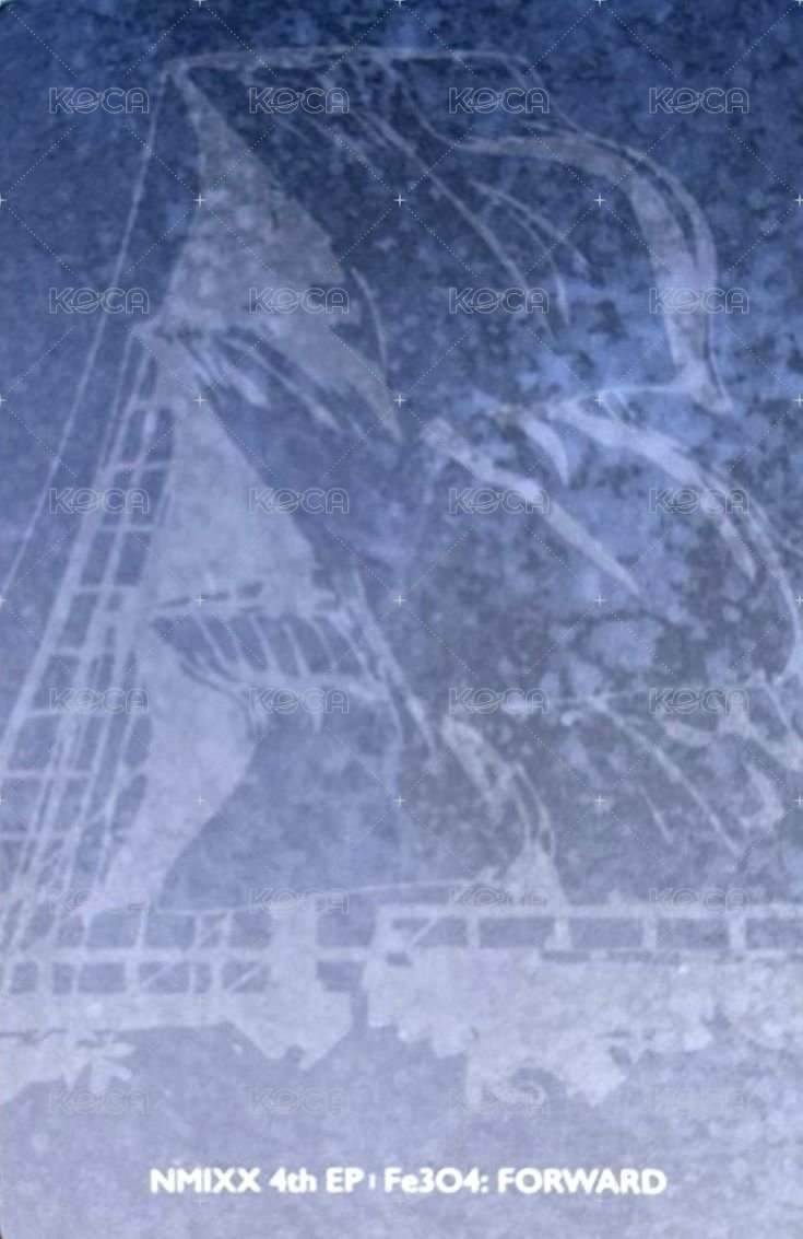 FORWARD 專輯卡 電子專 Go ver. 背面