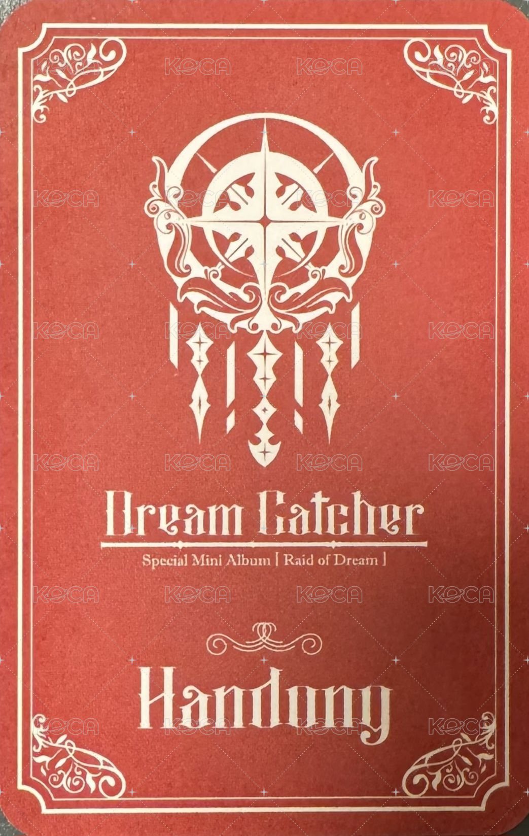 特別一輯 mmt 特典卡  背面