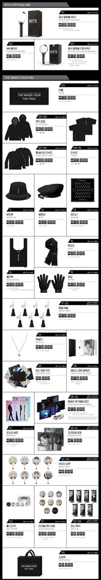 Wings Tour Final 周邊