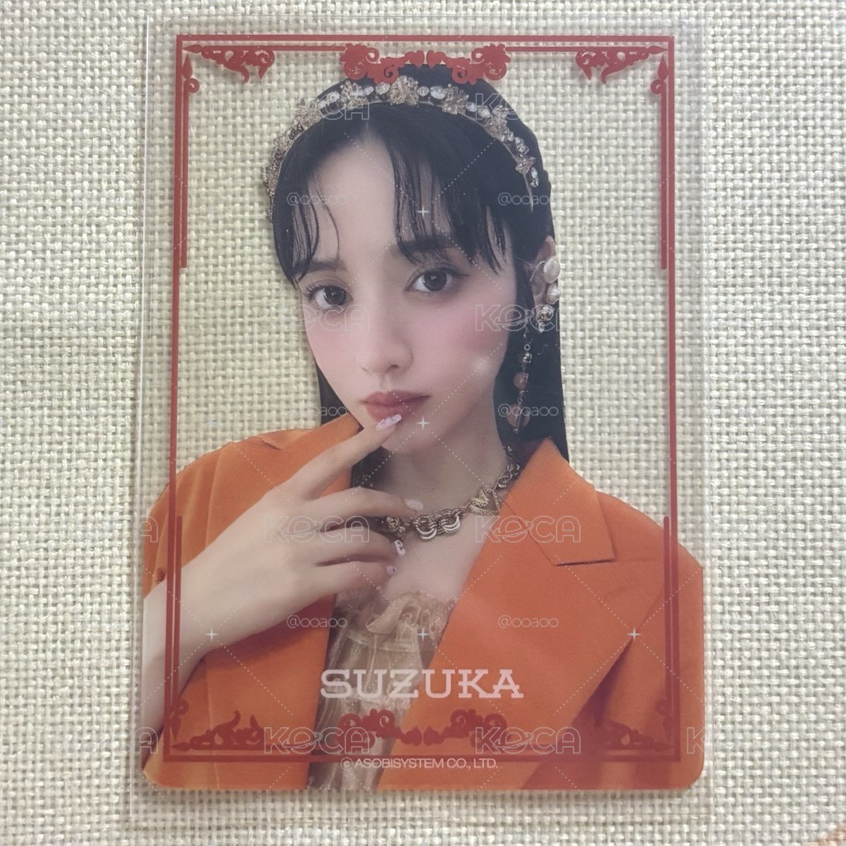 FRUITS ZIPPER 鎮西寿々歌 鎮西壽壽歌 透卡 2nd シングルジャケット edition
