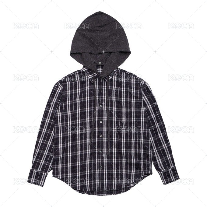 OVERFIT CHECK SHIRT