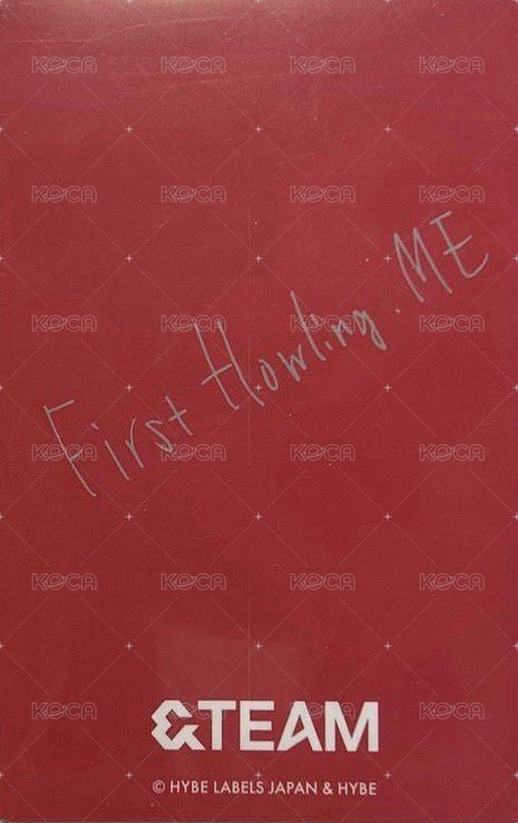 ME 隨機卡  背面