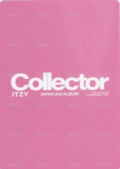 Collector 塔店 幸運卡  背面