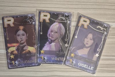 aespa首爾安可遊戲卡