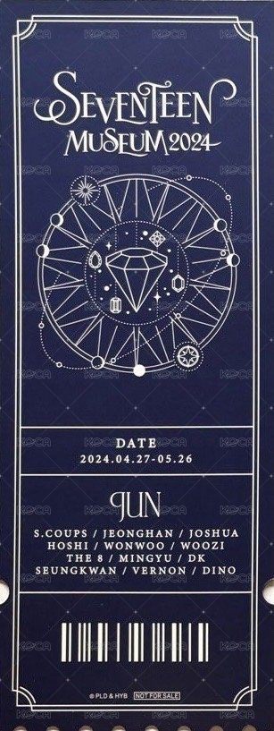 24‘博物館 入場卡 / 場限卡 2nd Block  背面