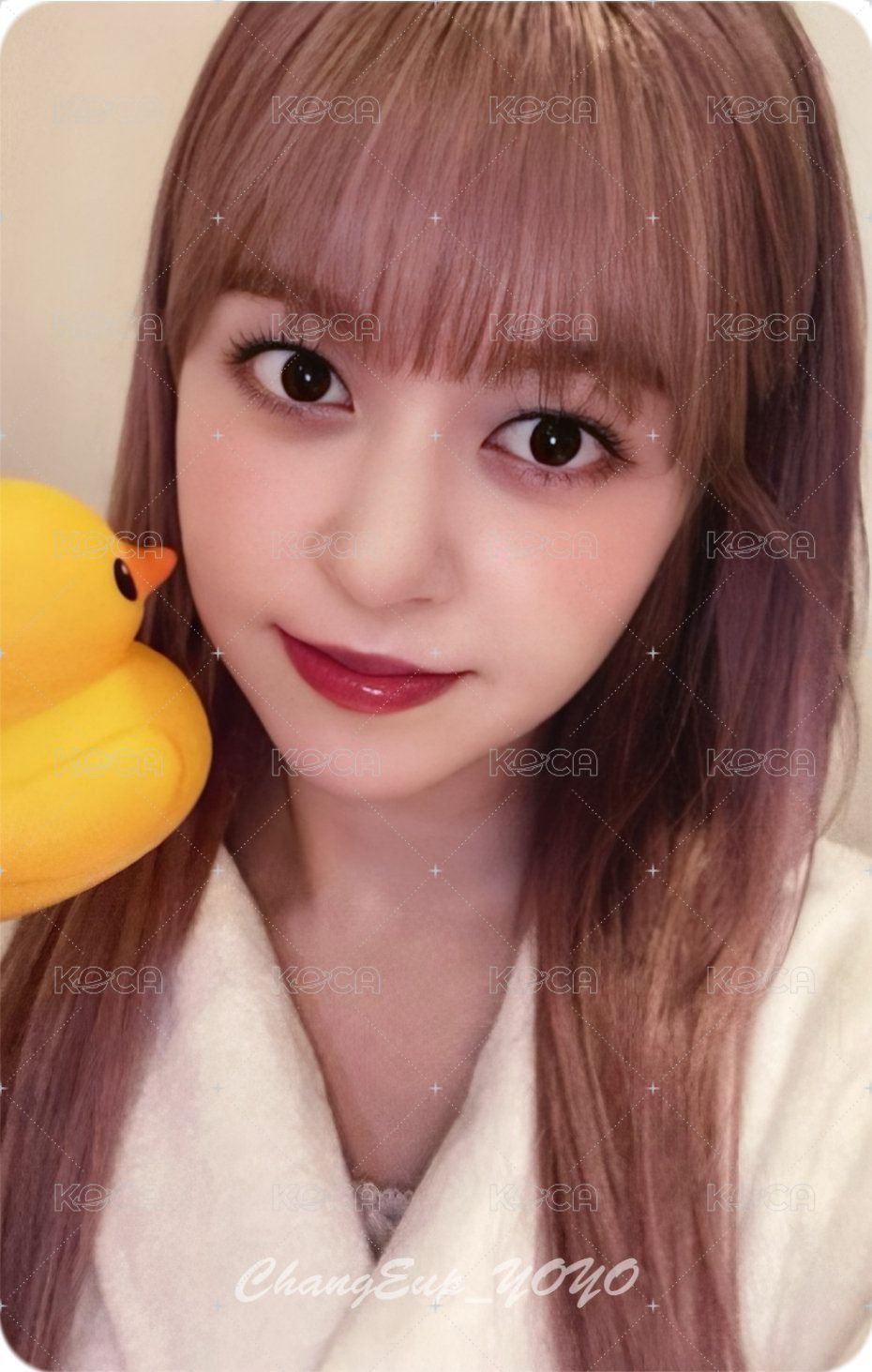 仲夏夜 ms 線上 2.0 簽售卡 小鴨 正面