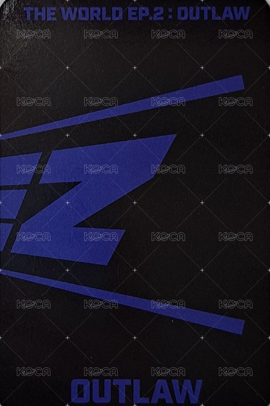 Outlaw 專輯卡 Platform ver. 1.4 背面