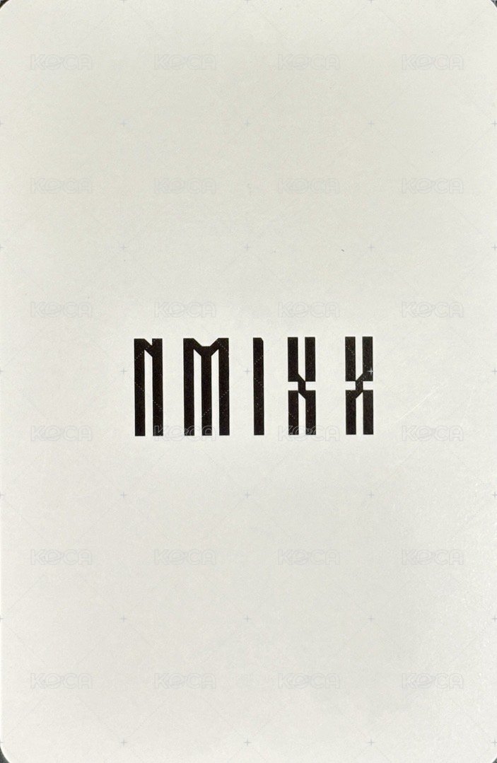 AD MARE interpark 特典卡 預售莉 背面