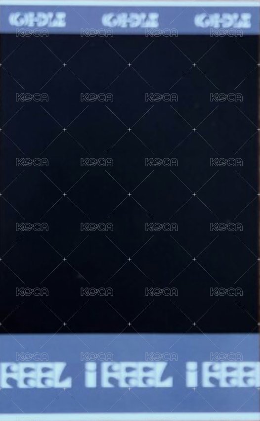 I feel 專輯卡 I feel butterfly版拍立得 背面