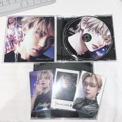 𝙎𝙩𝙖𝙧𝙠𝙞𝙨𝙨𝙚𝙙 日咖/環球特典卡 + 自拍卡C + 拍立得 + 單封（每盤配置如圖）