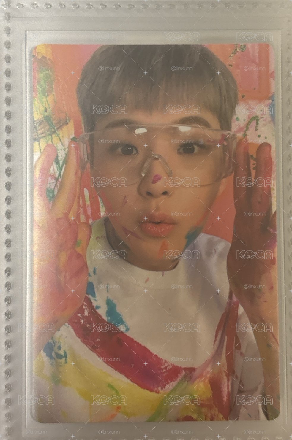 正四油彩盤 扶鏡榮👓