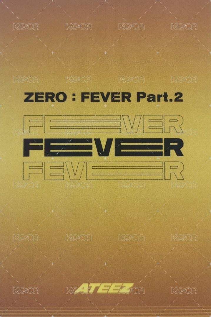 Fever pt.2 mp 簽售卡  背面