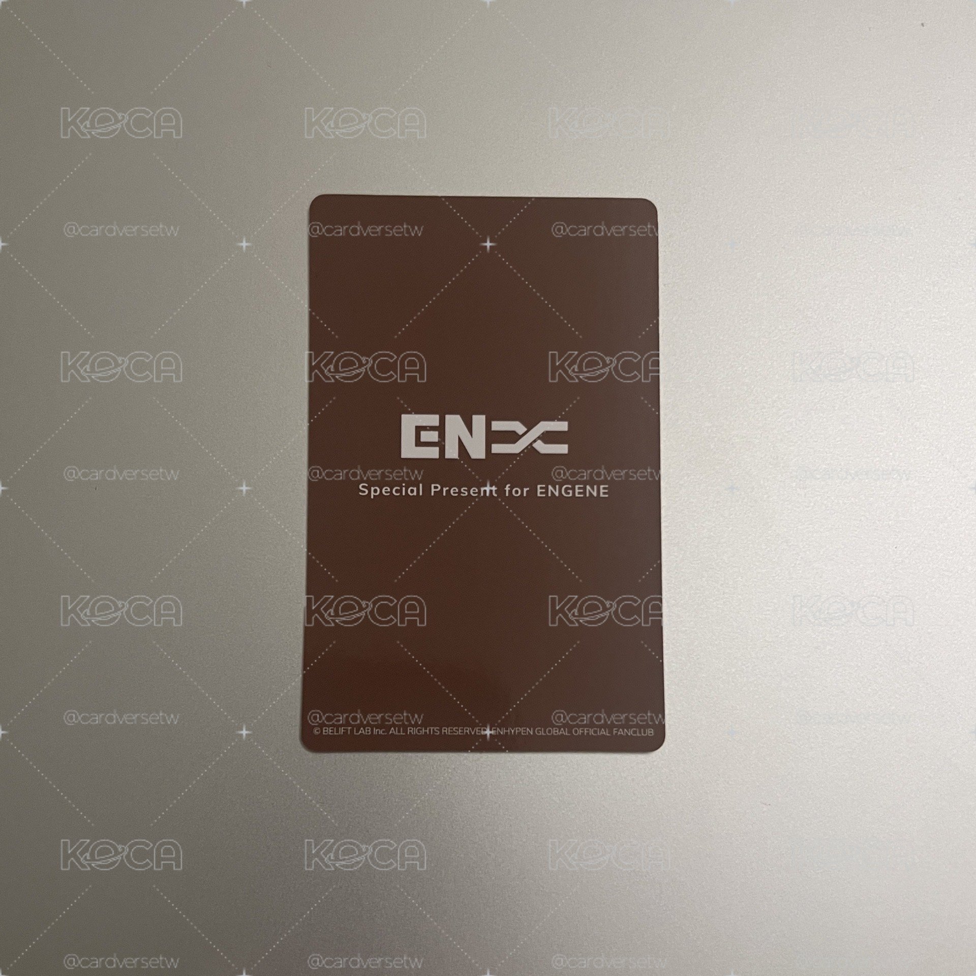ENHYPEN JAY FATE+日巡ZONE卡 粽卡