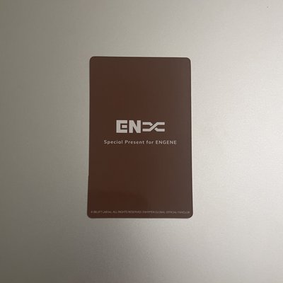 ENHYPEN JAY FATE+日巡ZONE卡 粽卡
