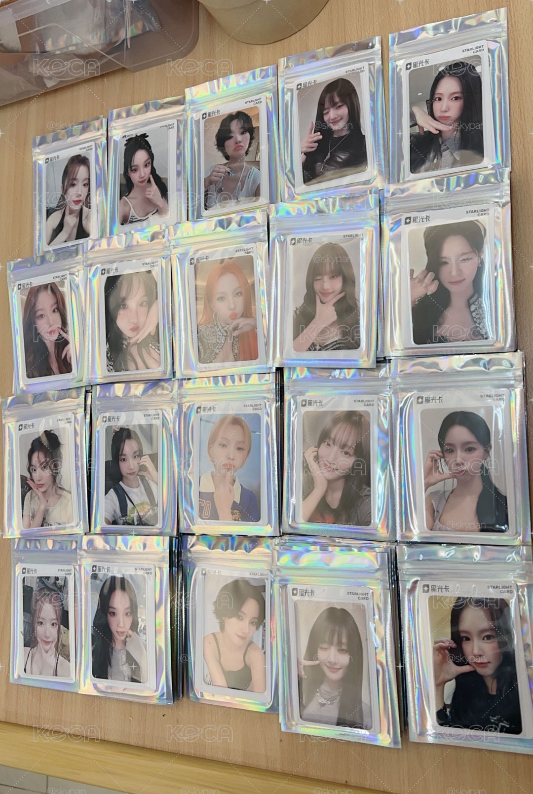 i-dle 2024星光卡1-4星、碎片卡