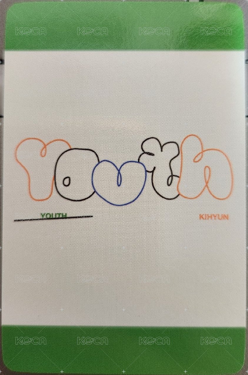 YOUTH wm 特典卡  背面