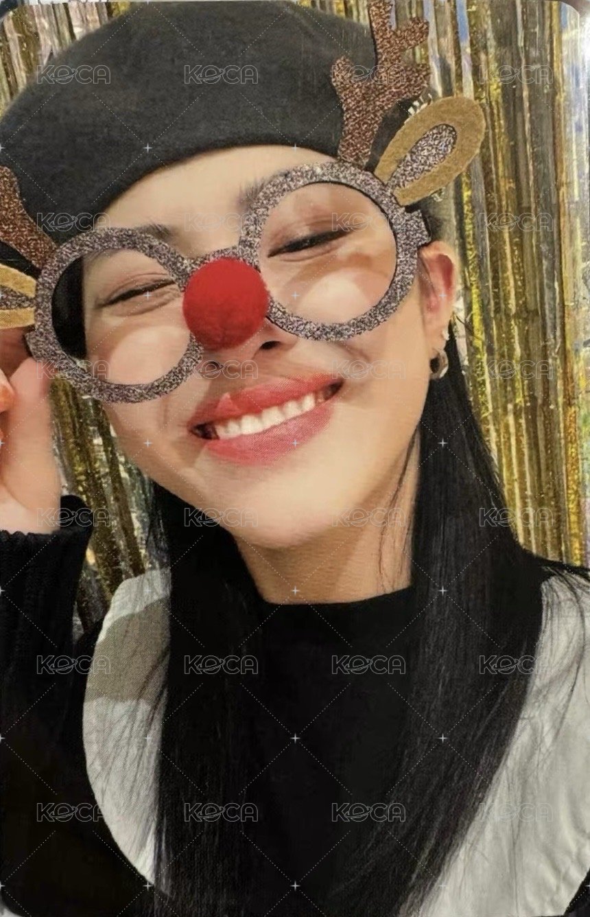 CRAZY IN LOVE wd 6.0 簽售卡 聖誕 正面