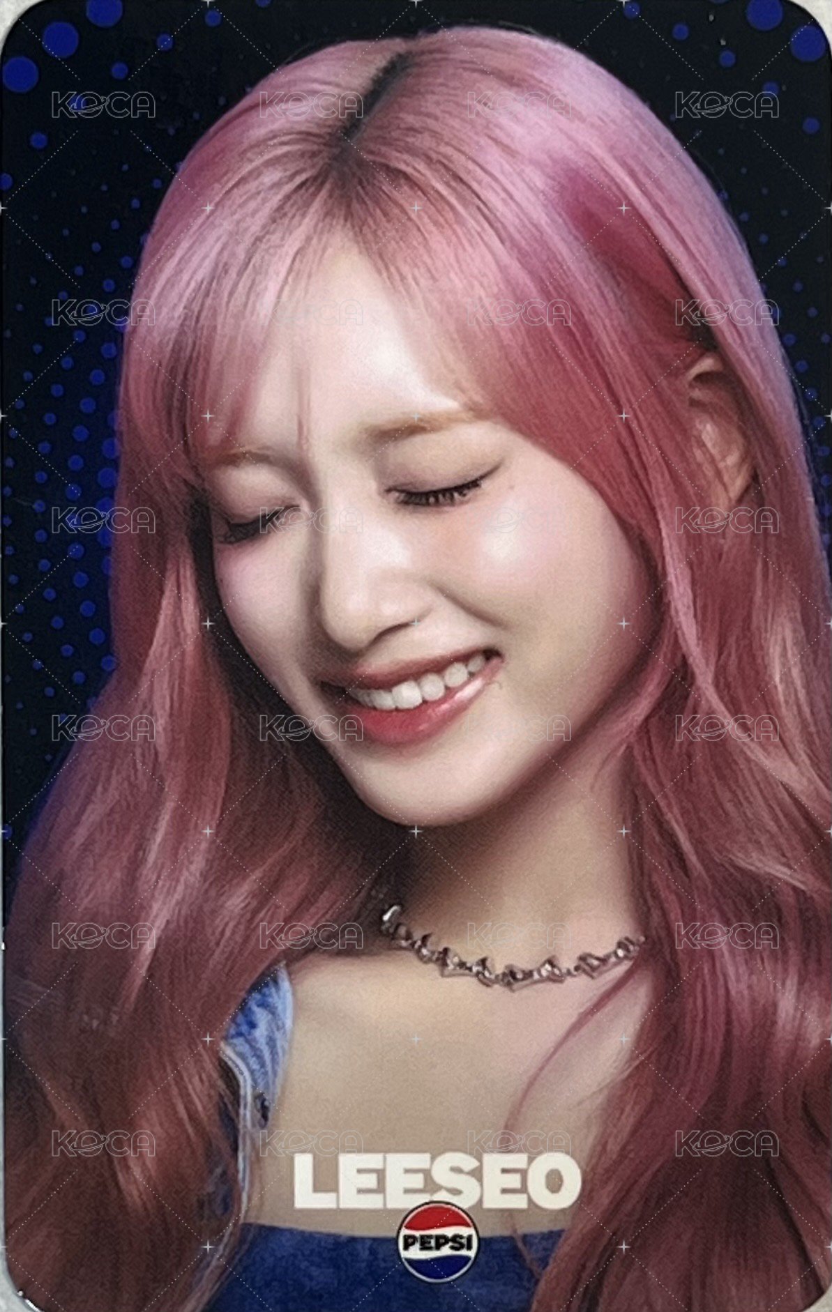 百事 代言卡 8.0 正面