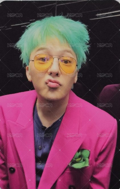 Übermensch 專輯卡 ver. red jewel  正面