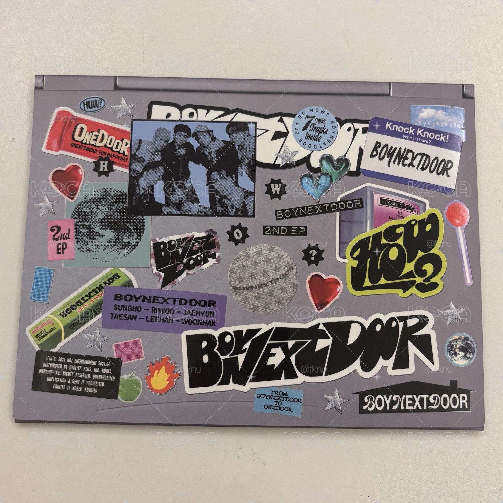 🌟HOW? sticker 單封空專 125 成淏常赫李涵