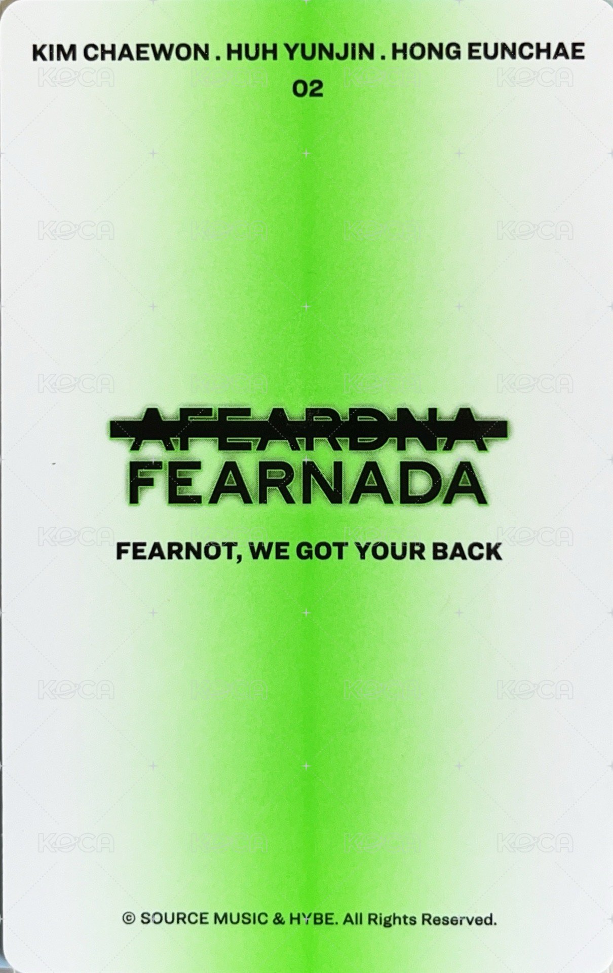 24‘fm 隨機卡  背面