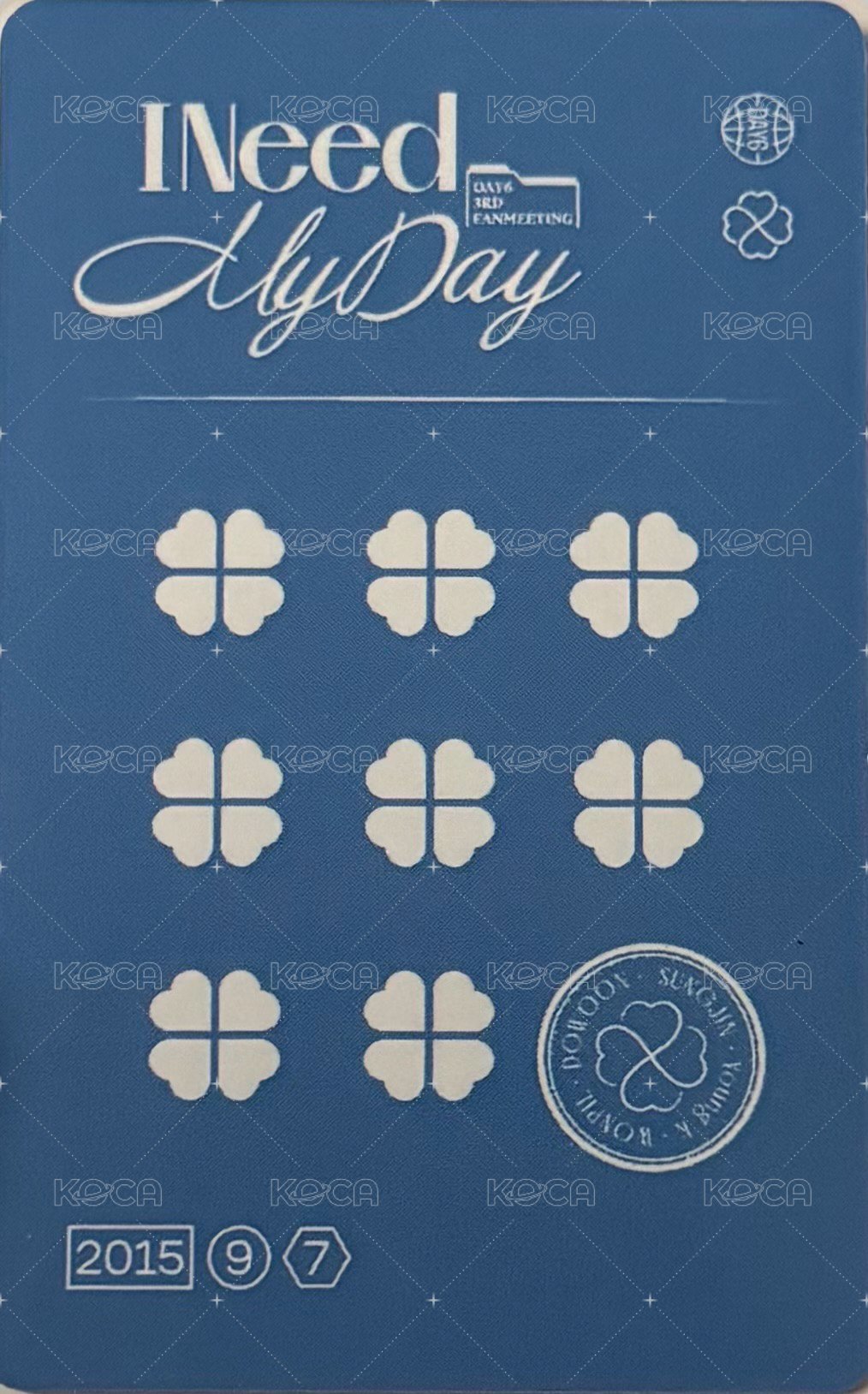 3RD FM 線上 滿額卡  背面